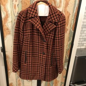 Warm and cozy Cole Haan winter pea coat